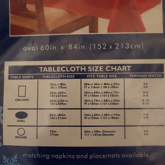 Vintage Trim A Home Fabric Tablecloth Cover Satin Stripe Blue Oval 60x84 - Picture 4 of 4